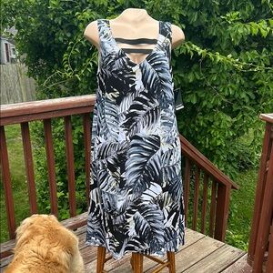 Project RUNWAY Black and White Sleeveless Sundress Size M. Tags Attached